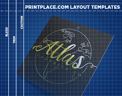 Metallic Hang Tags Layout Templates